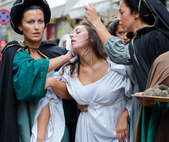 Illustration related to fainting